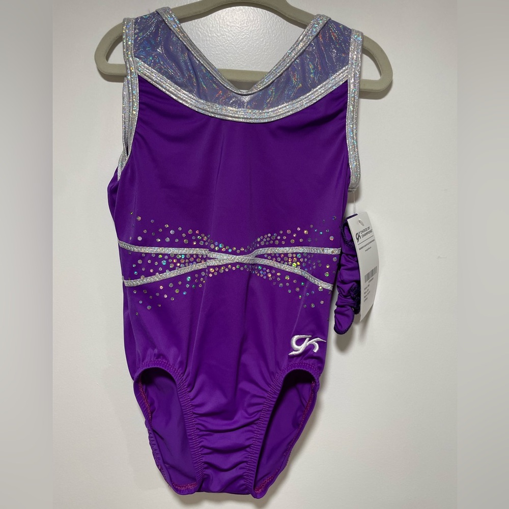 NWT GK CM Dazzling Purple Leotard